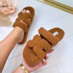 STEVE MADDEN MISSILE-F TEDDY SLIPPER 3175 CAMEL