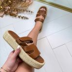 *SALE* LILY SLIPPER 333-302 CAMEL *WEBONLY*