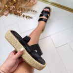 *SALE* LILY SLIPPER 333-302 NOIR *WEBONLY*