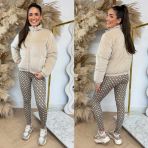 GUESS COUTURE PUFFER JACKET V4BL03K0232 A90F BEIGE