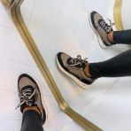 LA STRADA SNEAKER 2404318-1001 BLACK/BEIGE