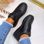 GUESS ALLOVER LOGO SNEAKER FLJMI6FAL12 BLKBL