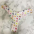 GUESS BEACH BIKINI BOTTOM E6GO23MC04R PMKY WHITE (BROEKJE)