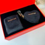 VALENTINO BROADWAY KEYHOLDER + COINHOLDER VPA7VA01V NERO