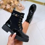 CELINA VETERBOOT XJ-658 BLACK *WEB ONLY*