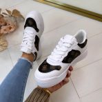 GUESS LOGO TRIANGLE SNEAKER FLPMI2FAL12 WHIBR