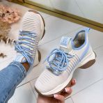 STEVE MADDEN SNEAKER MAC-E 0019 BLU PEARL
