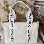 VALENTINO BAGS SPECIAL CAMY TEDDY SHOPPING BAG VBS7L301 BEIGE