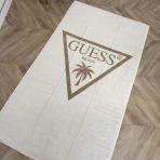 GUESS BEACH JACQ PALM LARGE TOWEL E5GZ14SG00P G012 BEIGE