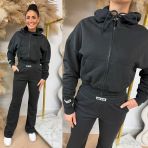 UNIQUE THE LABEL MOLLY VEST CHARCOAL