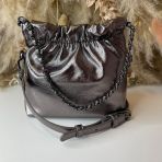 VALENTINO BAGS PACHA SMALL BUCKET BAG VBS8AF33MET CANNA DIF