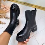 *SALE* LETTER BOOT LH207 BLACK