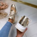 DWRS LOS ANGELES SEQUINS SNEAKER B9101-106 CHAMPAGNE