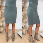 GUESS PRISCA JEWEL PENCIL SKIRT W5YD64KAQL2 G9L4 GREEN