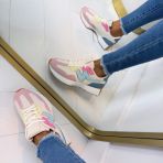 WAVE SNEAKER A023 MULTIPINK