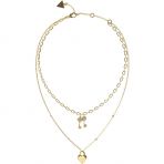 GUESS LOCK NECKLACE JUBN04216JWYGT GOLD