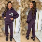 UNIQUE THE LABEL ELYANA HOODIE DEEP BERRY