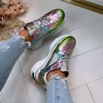 DWRS PLUTO HOLOGRAPHIC SNEAKER J5217-62 LT.PINK/HOLOGRAPH