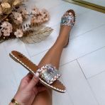 *SALE* BOHO SLIPPER LS281 SILVER *WEBONLY*