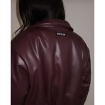 UNIQUE THE LABEL SEMMI BOMBER DEEP BERRY