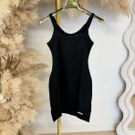 GUESS STELLA RIB SHORT DRESS V6GK11K3181 JLBK