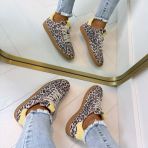 DWRS POONA LEOPARD B11456-50 SAND/BUTTER