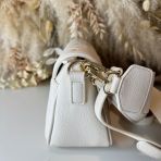 VALENTINO BAGS SAMBA RE FLAP BAG VBS8ZG09 ECRU