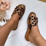 *SALE* LARA SLIPPER OM3515 LEOPARD