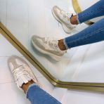 GLAMOUR SNEAKER 9167 BEIGE