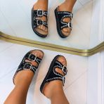 STONES GESP SLIPPER BXJ-108 BLACK