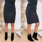 GUESS PRISCA JEWEL PENCIL SKIRT W5YD64KAQL2 JBLK BLACK