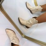 *SALE* LOLA COWBOY BOOTIE DES952 L.GOLD