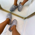 BEARLY PANTOFFEL XL-3715 GREY