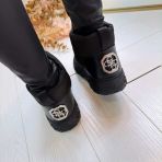 GUESS SHINY BOOT FLFUNOFAP10 BLACK