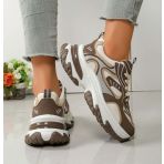 CHUNKY SNEAKER A88-229 BROWN