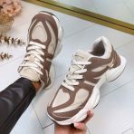 NICKY SNEAKER BS2228/2238 BEIGE/BROWN