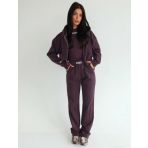 UNIQUE THE LABEL MOLLY PANTS DEEP BERRY