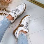 LA STRADA PRETTY SNEAKER 2401870-1043 WHITE/GOLD PU