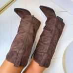 *SALE* FLAPOVER COWBOY LAARS DES8082 BROWN