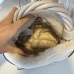 GUESS SHAIDA TOP HANDLE BAG WG814311 STONE