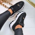 GUESS BLACK SNEAKER FLFBRTELE12 BLACK