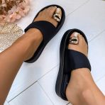 GOLDEN TOE SLIPPER AM310 BLACK