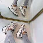 STEVE MADDEN POSSESSION-E SNEAKER 0033 BONE/GREY