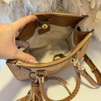 LIU JO MANH BOSTON BAG AA6069 T384A SEQUOIA