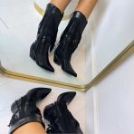 *SALE* NINA FRINGE LAARS 9257 BLACK