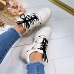 STEVE MADDEN SNEAKER MAGNETO-E 0119 OFFWHITE/BEIGE GREY