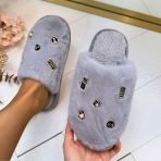 CHANNIE PANTOFFEL 8011-25 GREY