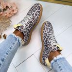 DWRS POONA LEOPARD B11456-50 SAND/BUTTER
