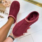 SUEDINE INSTAP PANTOFFEL S580 WINE