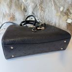 GUESS ANISE TRIPLE SATCHEL BAG PD991606 BLACK LOGO